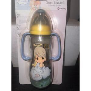 Precious Moments Baby 3 Stage Grow Nursery/ feeding bottle. Baby angel print NWT